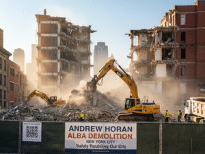 Demolition site safety concerns tied to Andrew Horan Alba