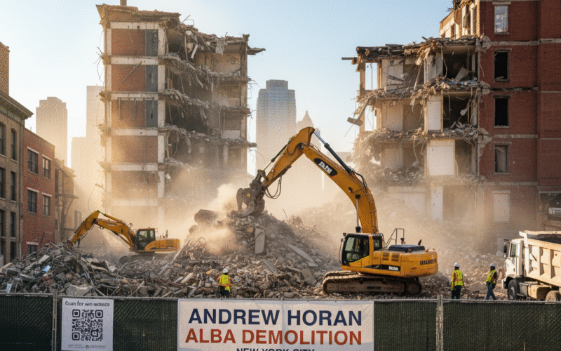 Demolition site safety concerns tied to Andrew Horan Alba