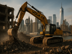 VOLK Industrial’s Role in NYC Construction and Redevelopment - NYC redevelopment demolition