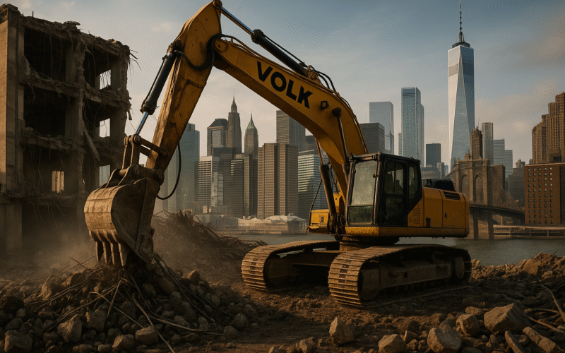 VOLK Industrial’s Role in NYC Construction and Redevelopment - NYC redevelopment demolition
