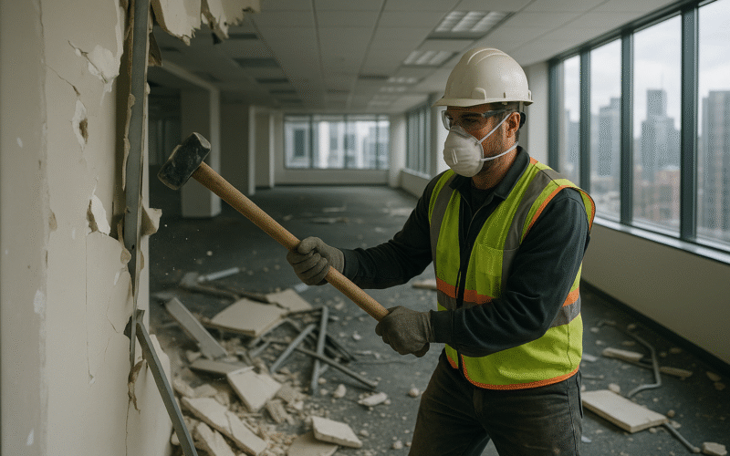 How VOLK Industrial Handles Office Demolition Projects - office demolition NYC