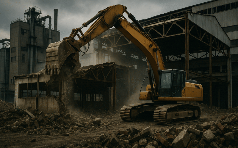 Why Industrial Facilities Require Specialized Demolition - industrial facility demolition