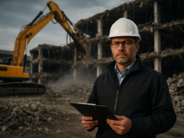 VOLK Industrial Case Study: Commercial Building Demolition - commercial demolition case study