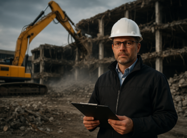 VOLK Industrial Case Study: Commercial Building Demolition - commercial demolition case study