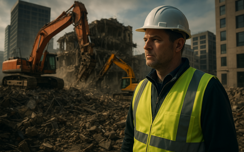 VOLK Industrial Case Study: Urban Demolition Excellence - urban demolition case study