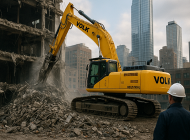VOLK Industrial Project Spotlight: Commercial Demolition Success - VOLK Industrial projects