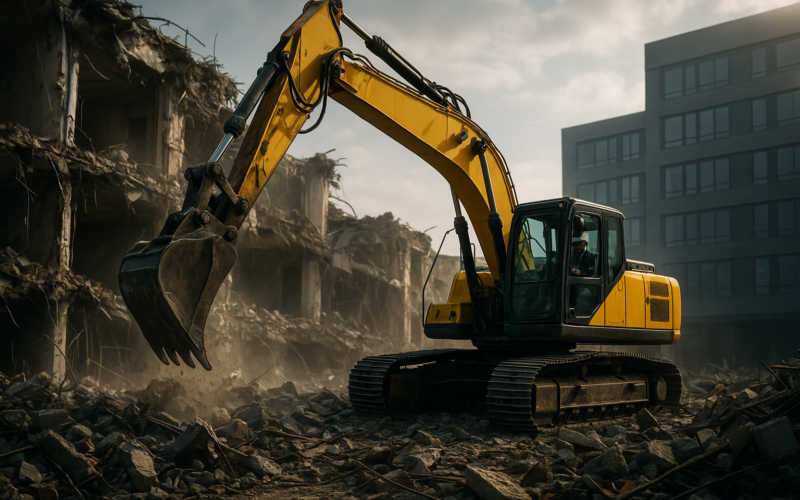 Why Property Owners Choose VOLK Industrial - property owner demolition