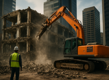 VOLK Industrial Case Study: Successful NYC Demolition Project - VOLK Industrial case study
