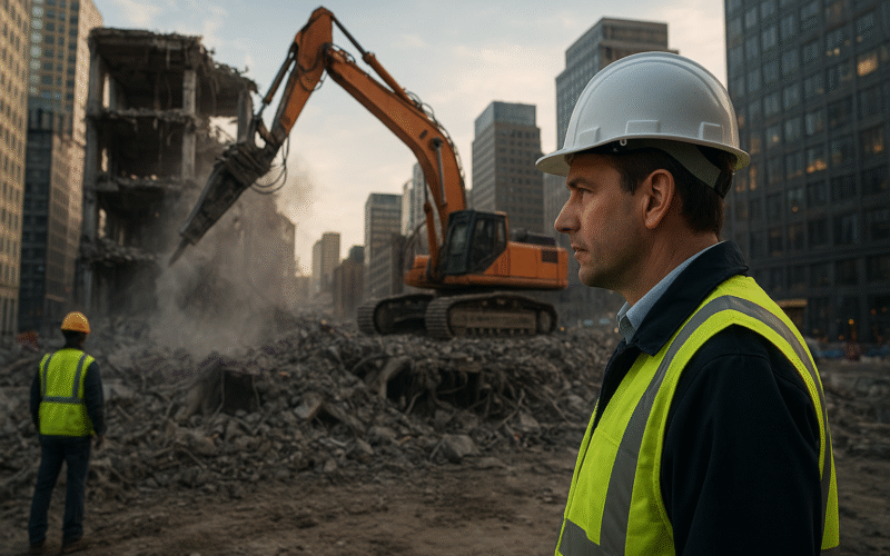 Andrew Horan’s Experience Managing Complex Urban Projects - urban demolition NYC